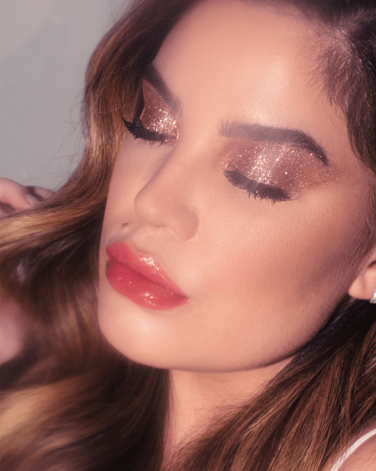 BT Glitter Rose Gold