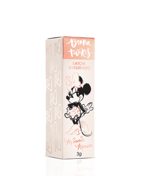 Minnie Mouse Batom Aveludado Lovely