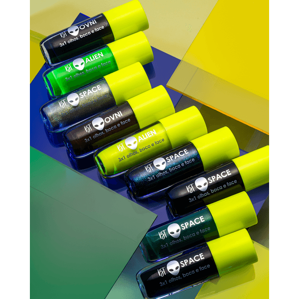 BT Alien Sombra Delineador 3x1 Green Neon