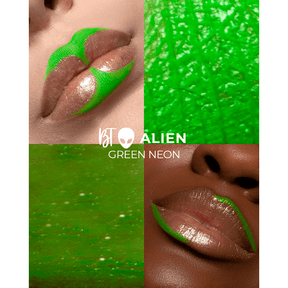 BT Alien Sombra Delineador 3x1 Green Neon